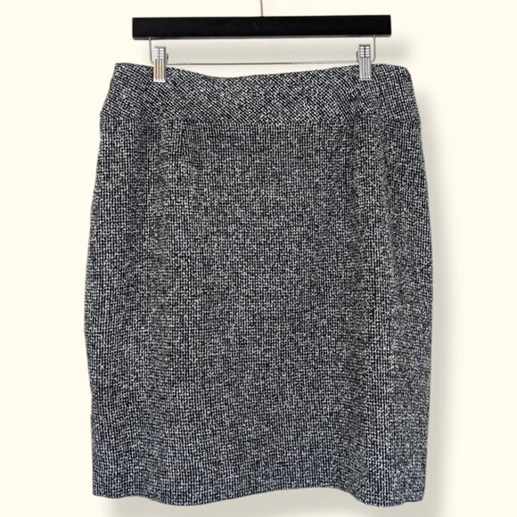 Vintage Emma James B&W Knit Skirt - Picture 5 of 7